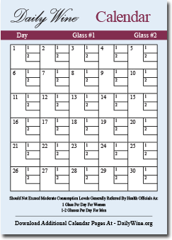 Daily Wine Calendar